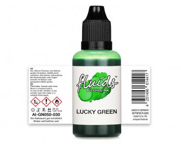 Fluids Alcohol Ink LUCKY GREEN